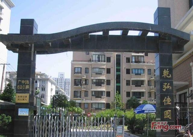 虹口运光新村最好楼盘,乾弘佳园二居室房价