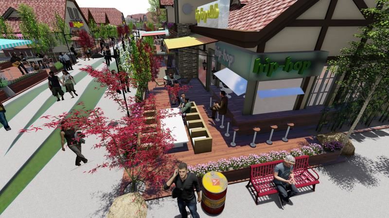 啤酒城网红地标,金沙滩网红酒吧