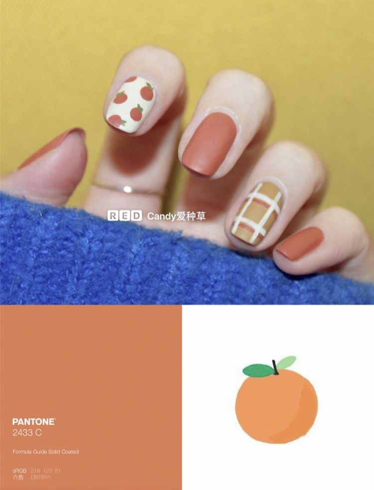 适合夏天的美甲显手白,超显手白的美甲带钻