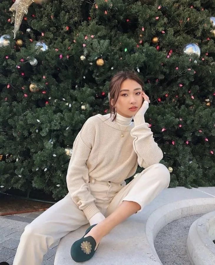 linda的穿搭日常,linda黑色时装鞋