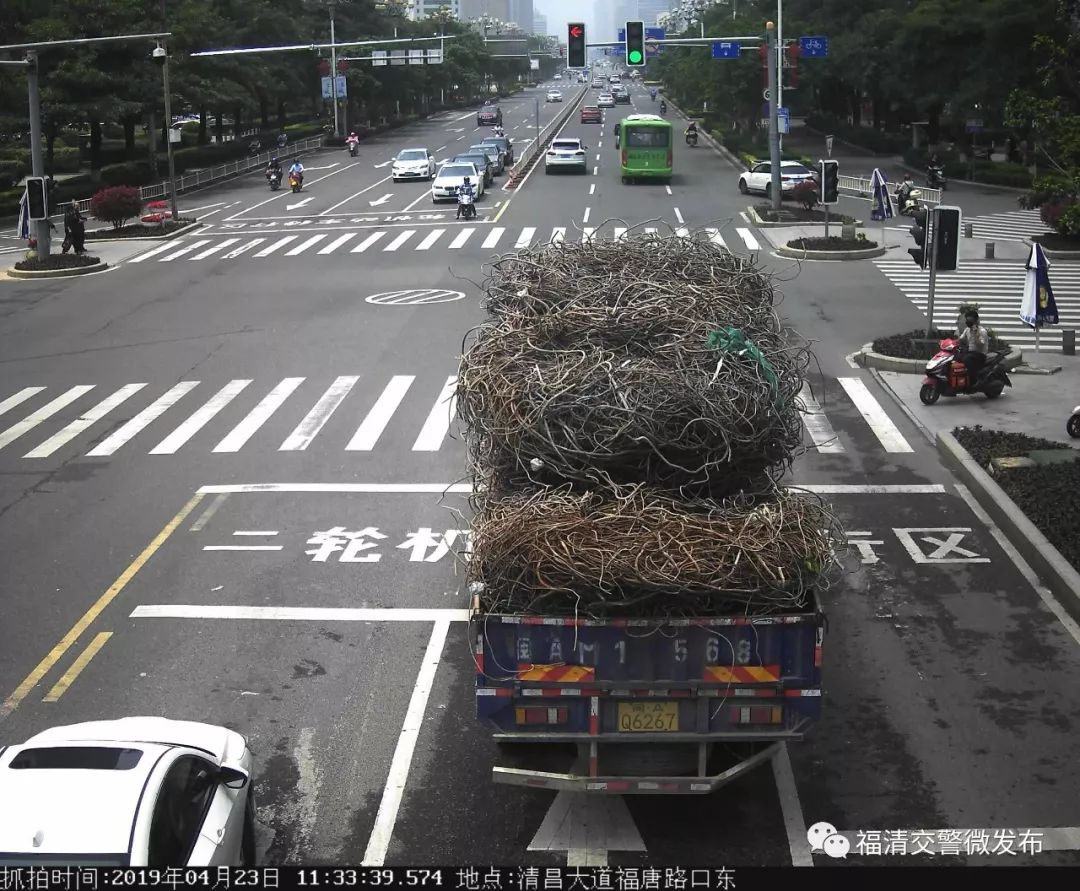 曝光!福清这些车辆闯禁行被拍!