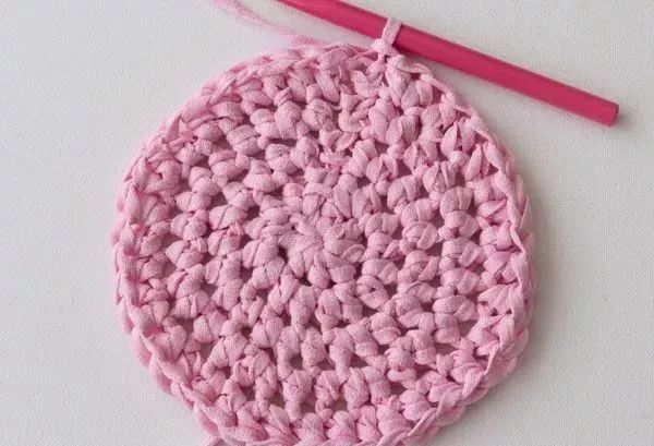 钩针收纳篮编织图解,钩针储物篮的图解