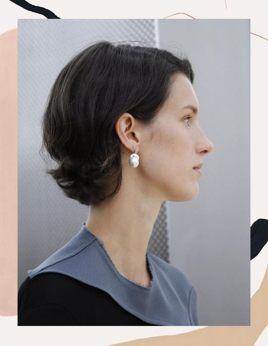 都在看MetGala的群魔乱舞,我却被哈卷的珍珠耳环给吸走!