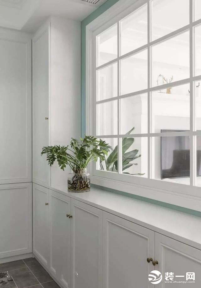 南北通透小户型玄关装饰,入门玄关隔断设计小户型