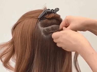 中长发是齐的还是有层次的好看,中长发怎么样烫发