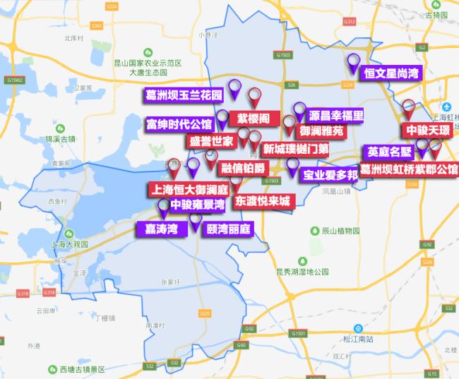 青浦新开独栋别墅楼盘,青浦别墅新楼盘