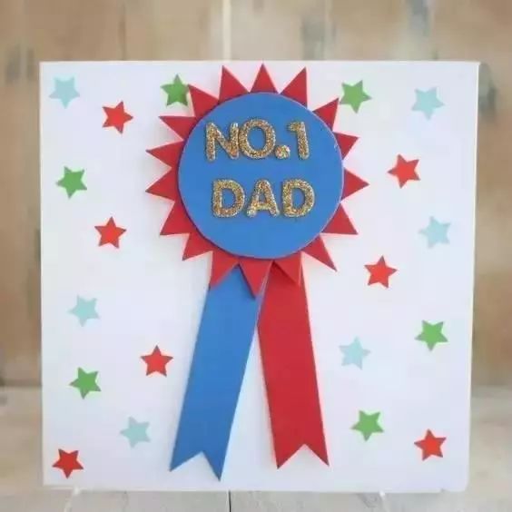 父亲节礼物手工贺卡简单有惊喜,父亲节手工花小礼物简单又漂亮
