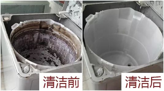 洗衣机里加上它陈年污垢全出来了,洗衣机污垢和霉菌危害