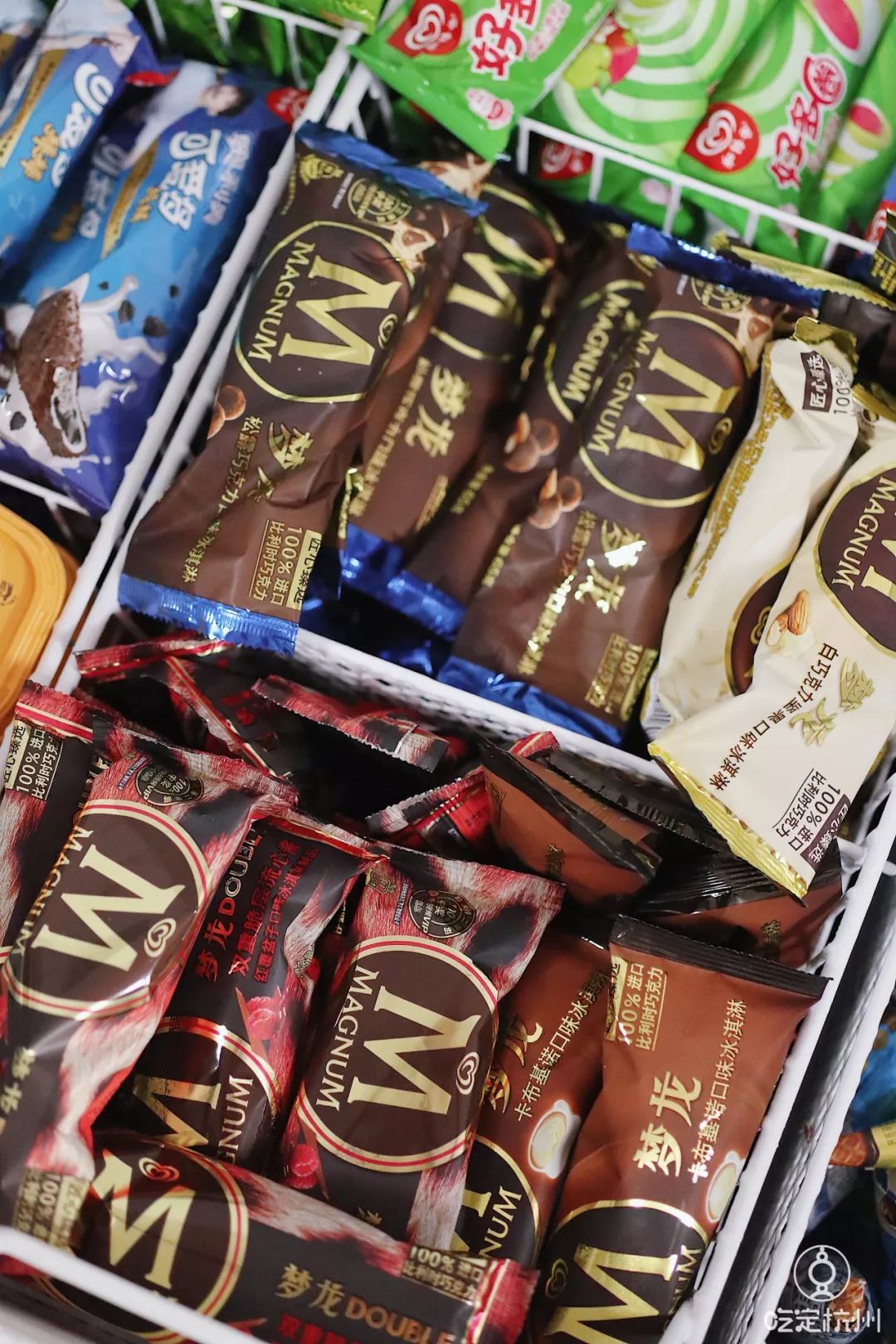 杭州的冰淇淋店,杭州的便利店冰淇淋