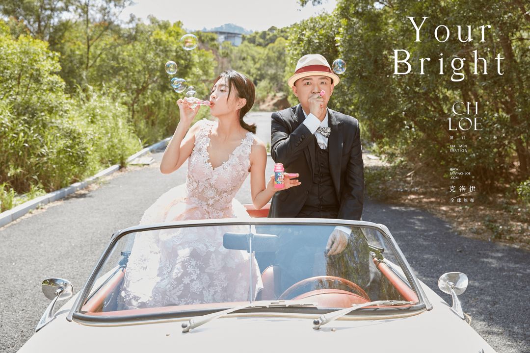 婚纱照拍摄田园风,室内婚纱照这样拍更美