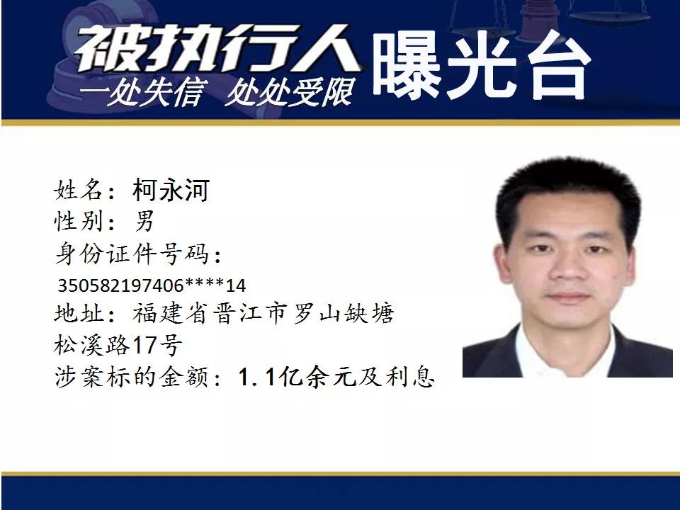 福建多位“企业大佬”成老赖！这家企业法人夫妻涉案超33亿元