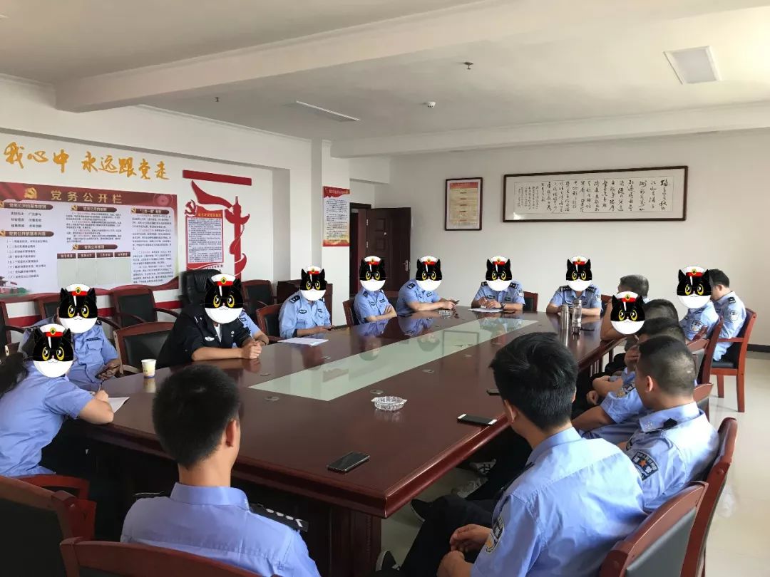 基层支部战斗堡垒,禁毒大队党支部开展学习