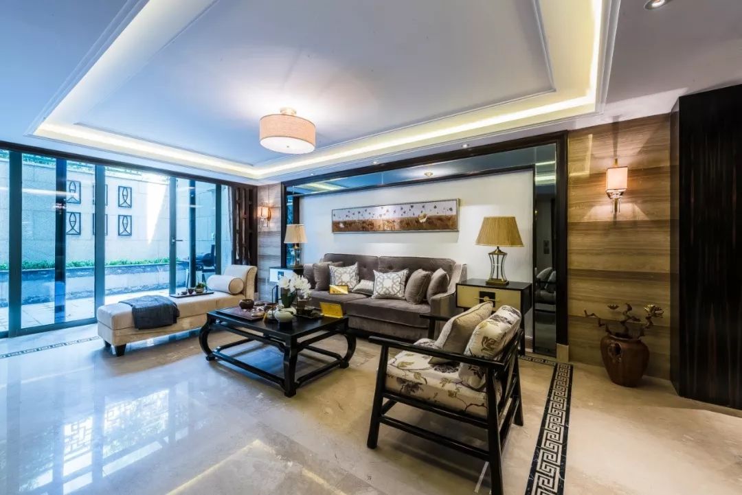 松江联排别墅价目表,松江富人区三合一的中式别墅