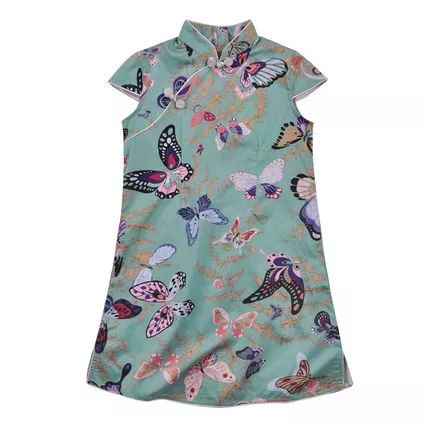 夏季改良中国风童装,改良版中式童装