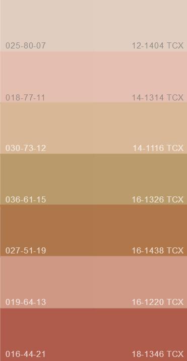 20年春夏男装流行色,2020国际服装春夏男装色彩配比