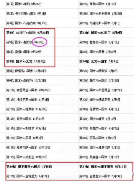 意甲新赛季米兰赛程,意甲新赛季赛程2023-2024公布时间