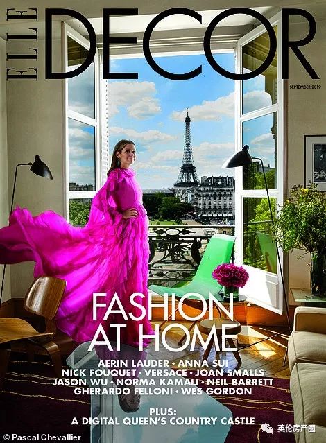 雅诗兰黛的孙女，富三代艾琳兰黛巴黎豪华公寓曝光