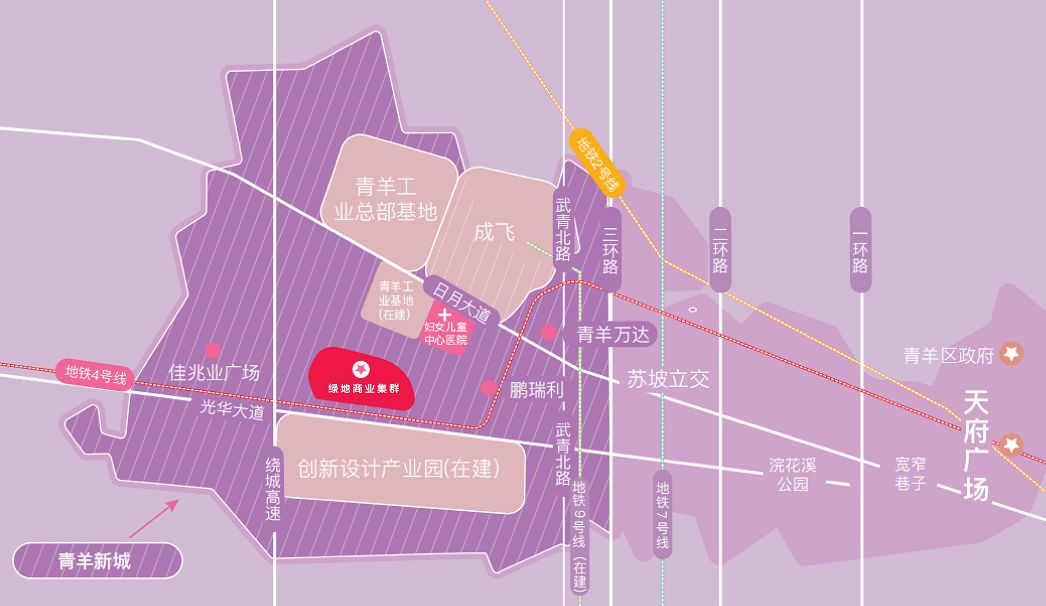 成都西门新商圈,成都最新的商业中心