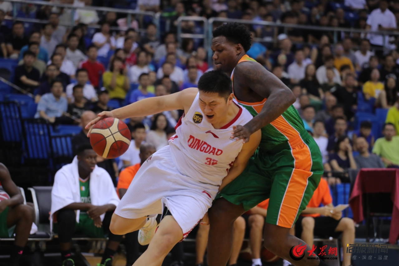 青岛男篮vs山东男篮集锦,科特迪瓦男篮实力如何