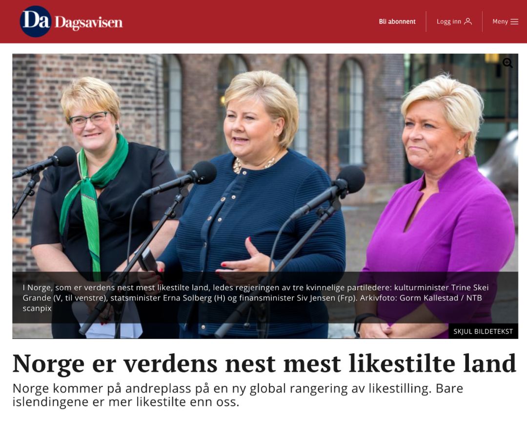 我是男孩,我喜欢紫色书包!一位挪威妈妈的刷屏日记