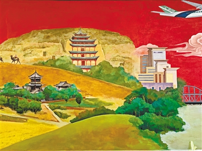 兰州壁画高清图片,兰州墙绘壁画