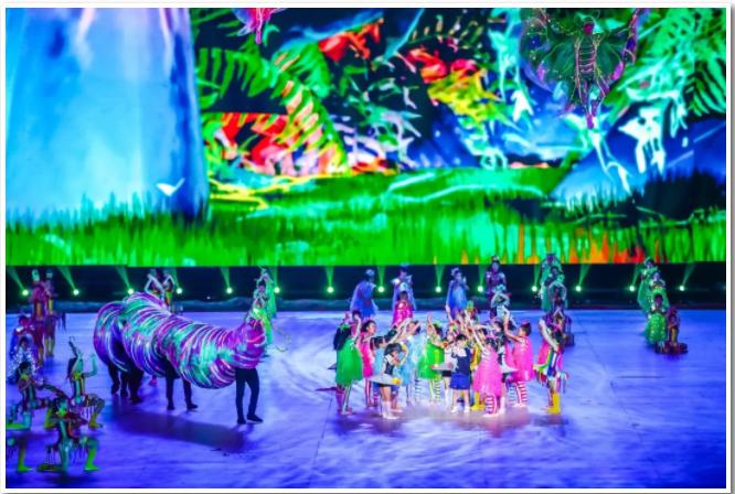 黄冈校运会开幕式入场表演,美爆了黄冈市五运会开幕式