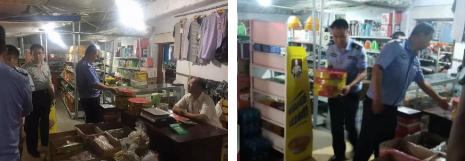 中韩街道：百余人全天候巡查“财神节”禁放*花爆烟竹**