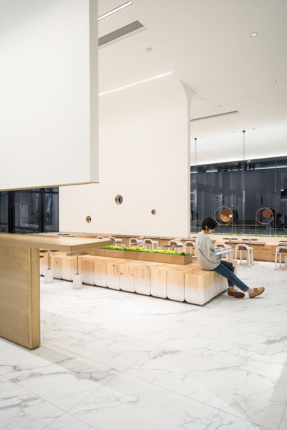 知识的力量喜茶门店设计合辑,立品喜茶