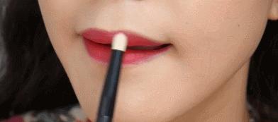 杨颖全唇妆,angelababy唇妆画一半