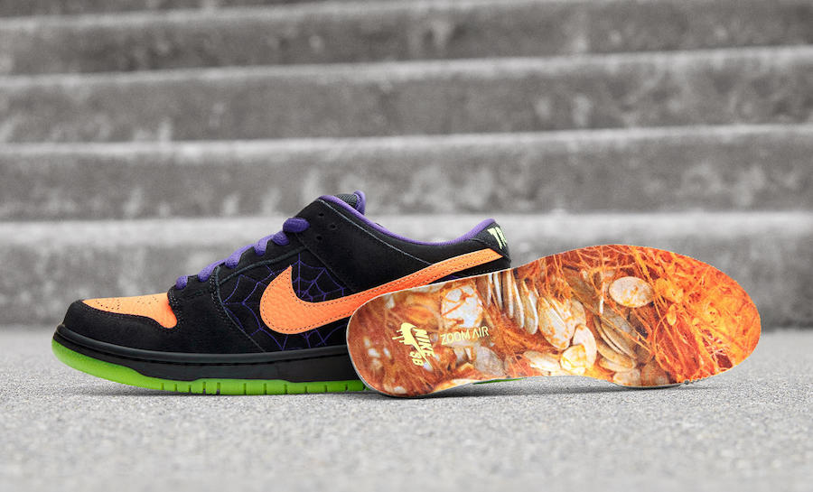 dunksb米白万圣节穿搭,万圣节dunksb南瓜配色