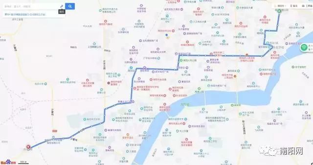 南阳公交4路线路图,南阳公交线路图高清
