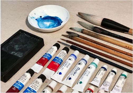 山海经异兽艺术画作,90后画家画山海经