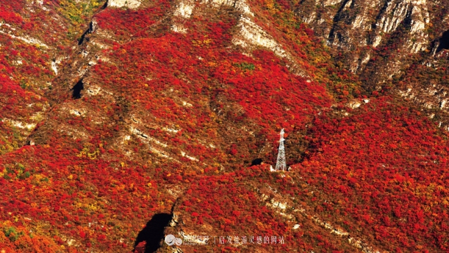 北京秋天赏红叶好去处房山坡峰岭,秋天赏红叶最佳去处