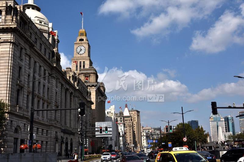 上海天气上海外滩风景,上海迎梅天气