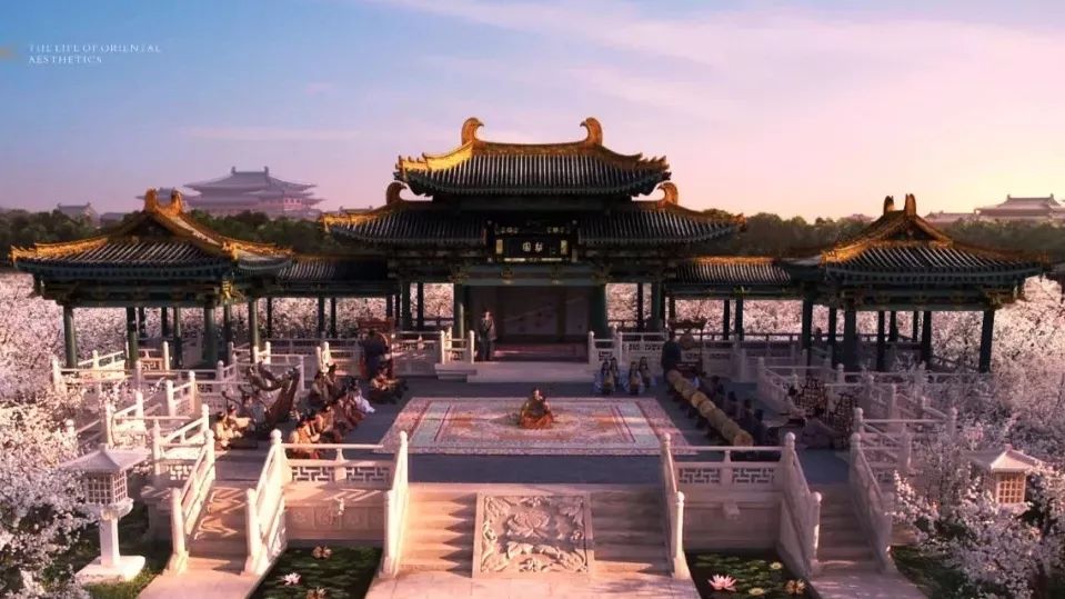 大明宫内有哪些景观,大明宫视觉图