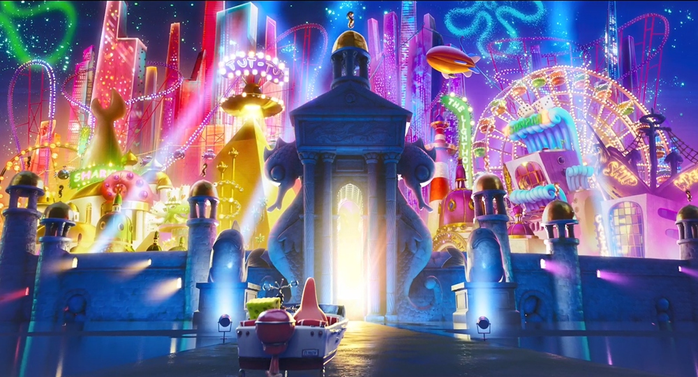 《海绵宝宝：营救大冒险》曝光全球首款预告及海报好基友拯救爱宠嗨翻神秘城