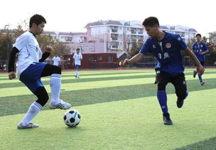 日照首届高中足球联赛,日照市田家炳实验中学足球比赛