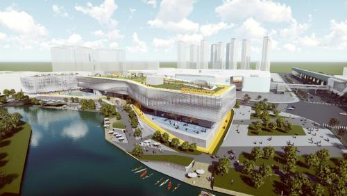 宁波北仑综合商业体,北仑滨江新城综合体