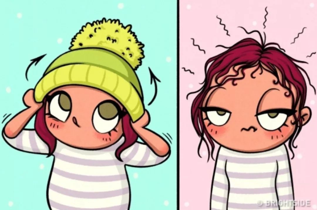 女生过冬,北方女孩子过冬