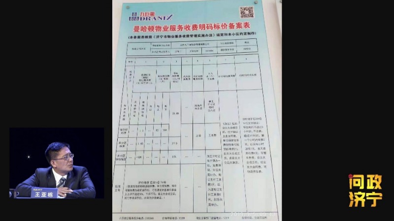 问政小区物业管理费,问政物业被质疑