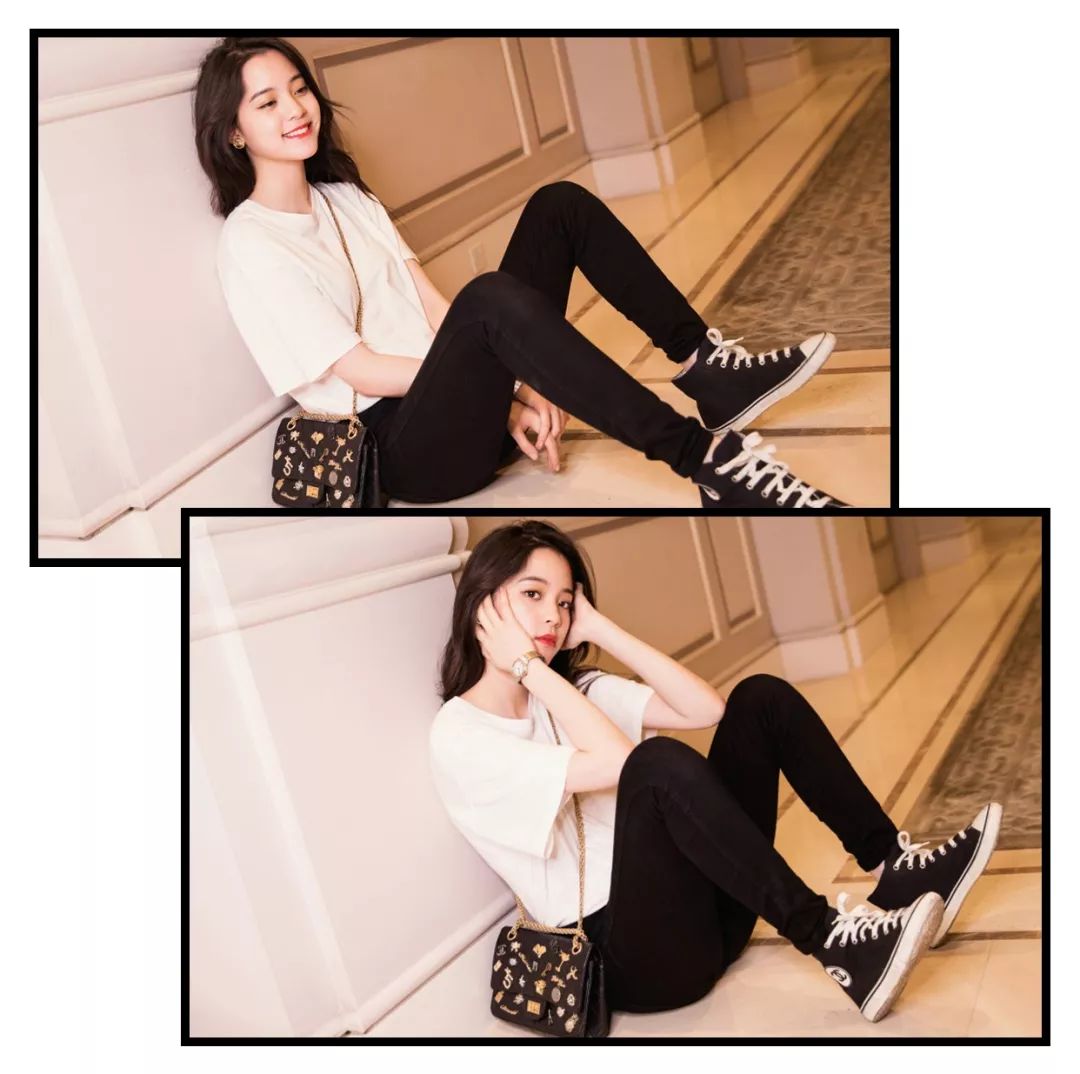 穿衣小技巧冬天这样穿很显腿长,冬天光腿神器穿搭