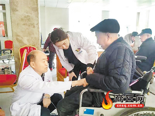 九三学社公益查体,九三学社进社区为群众送温暖