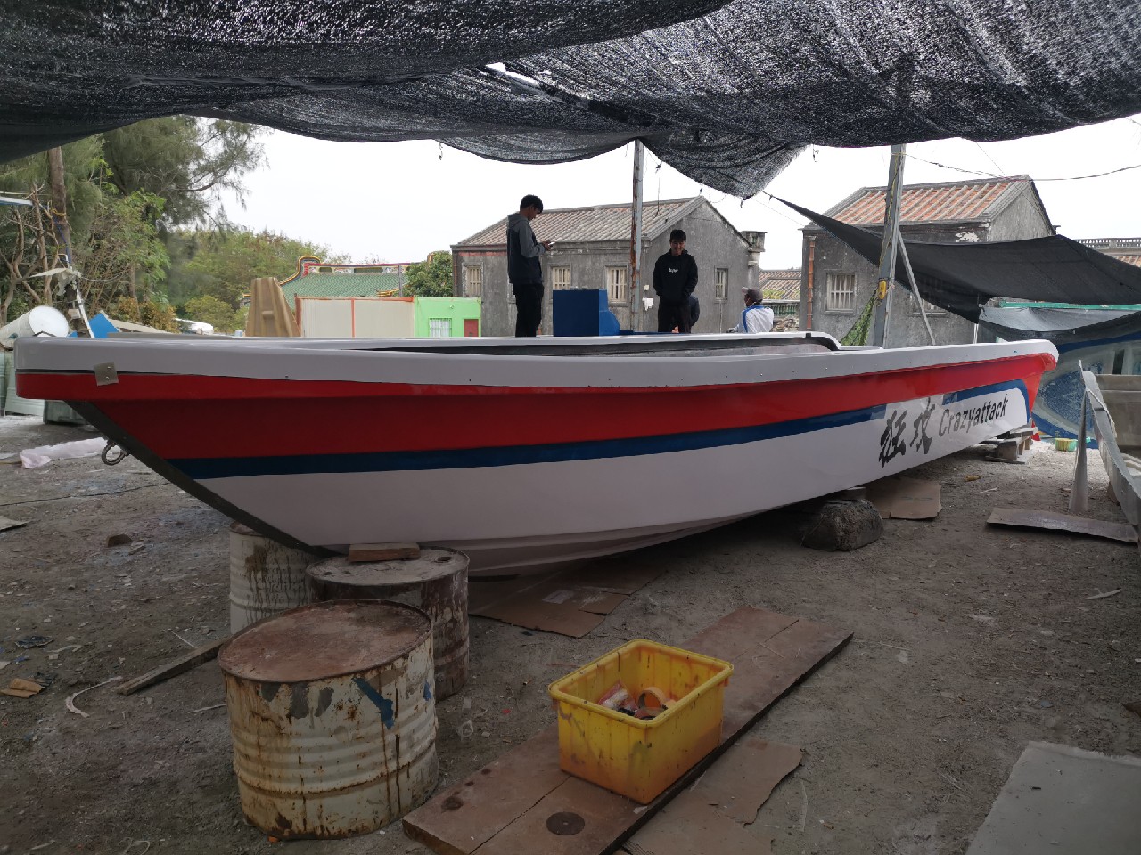 钓鱼艇设计,自造钓鱼艇海钓