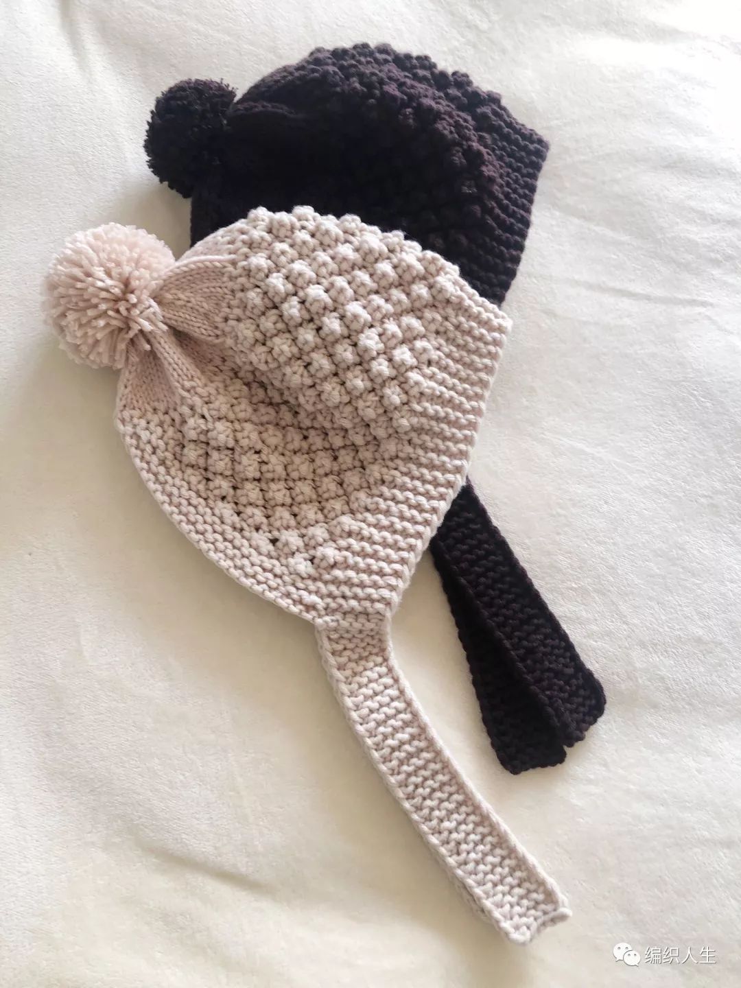 仿淘宝款树叶圆顶帽子,仿大牌钩织帽子