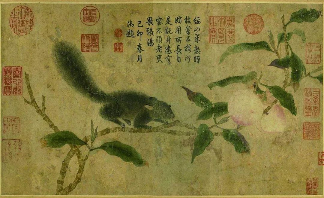 鼠年画鼠国画,庚子鼠中国画欣赏