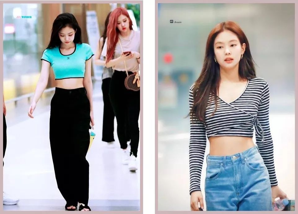 两位TOP女偶像的搭配抄袭事件