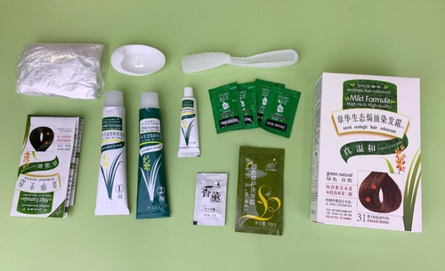 美源植物染发霜,韩金靓植物染发霜