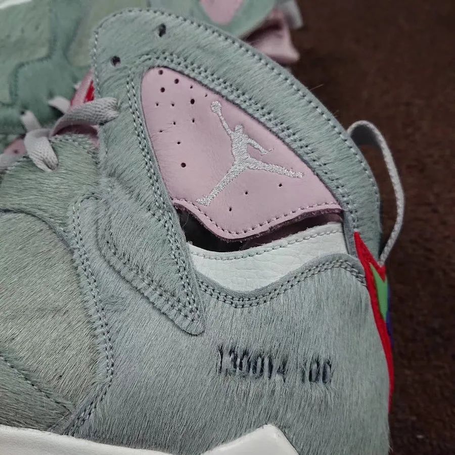 兔八哥nike鞋aj7,aj7兔八哥绒毛灰球鞋