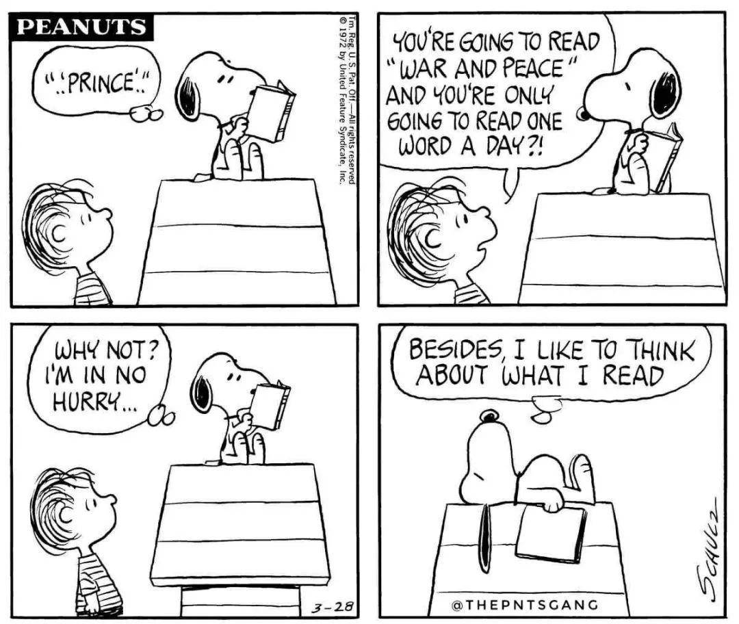 史努比简易漫画,史努比漫画全集70周年纪念版