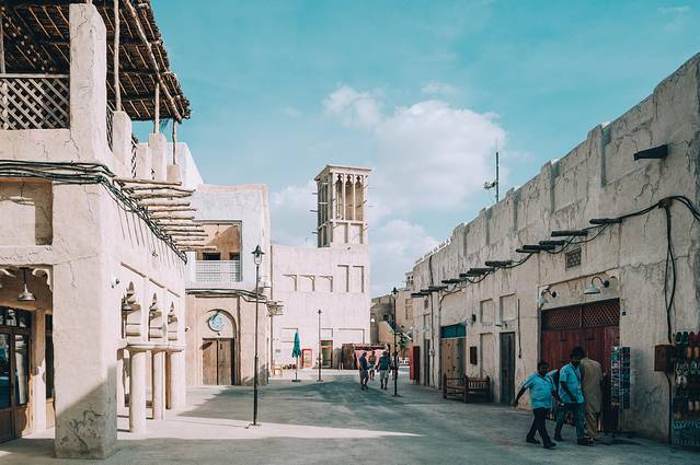 阿联酋迪拜之行,小狮妹和爸爸